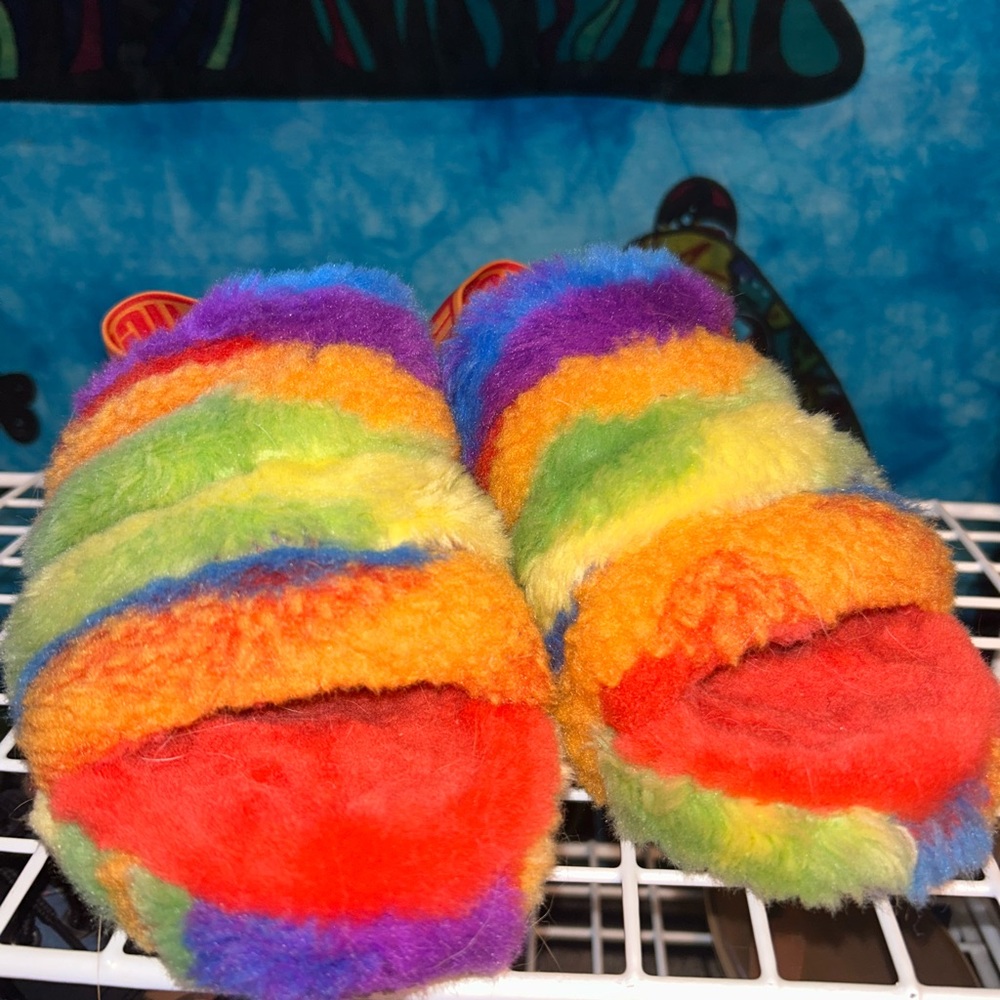UGG Rainbow Slides